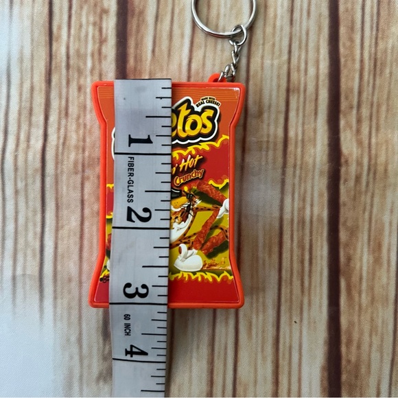 Flamin Hot Cheetos Keychain Orange for lip balm - Picture 7 of 7